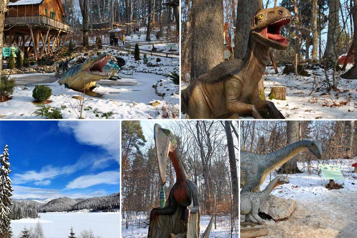 Der Dinopark in Rasnov / Rosenau | Landkreis Brasov